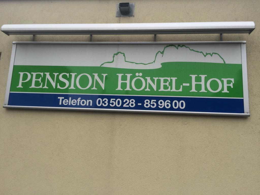 Pension Hoenel-Hof Bad Schandau Kültér fotó