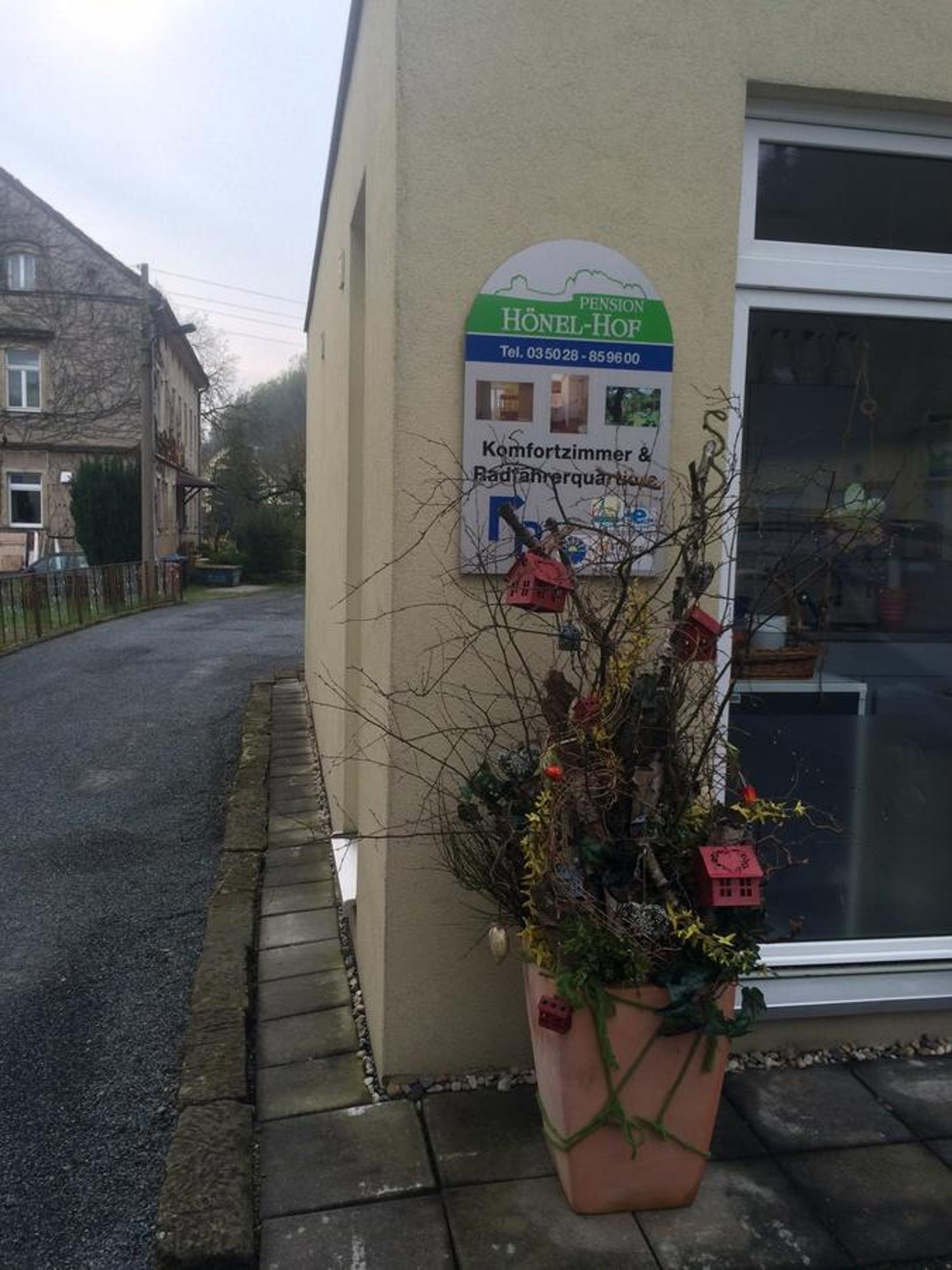 Pension Hoenel-Hof Bad Schandau Kültér fotó